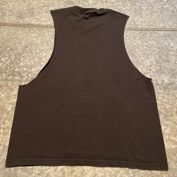 Vintage Sacramento Kings Lee Sport Tee Shirt Tank Top Mens Large Black 90s Y2K - Picture 6 of 9